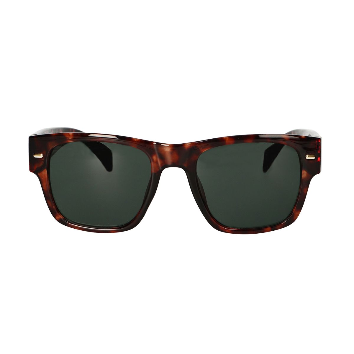 Spektrum Sonnenbrille braune Havanna breite Damen