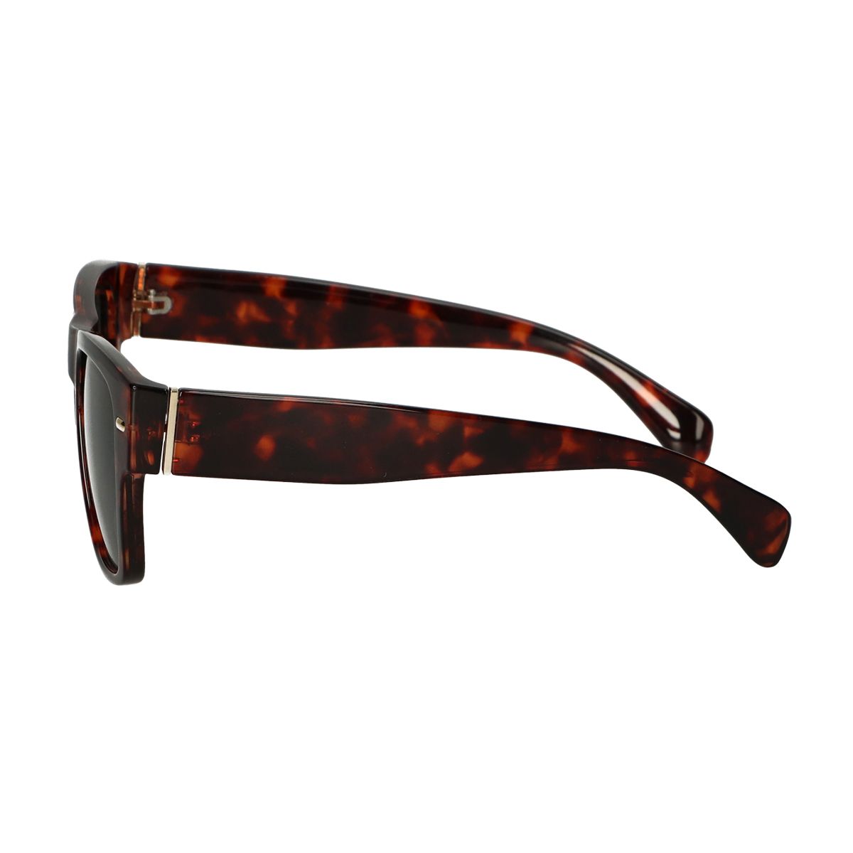 Spektrum Sonnenbrille braune Havanna breite Damen