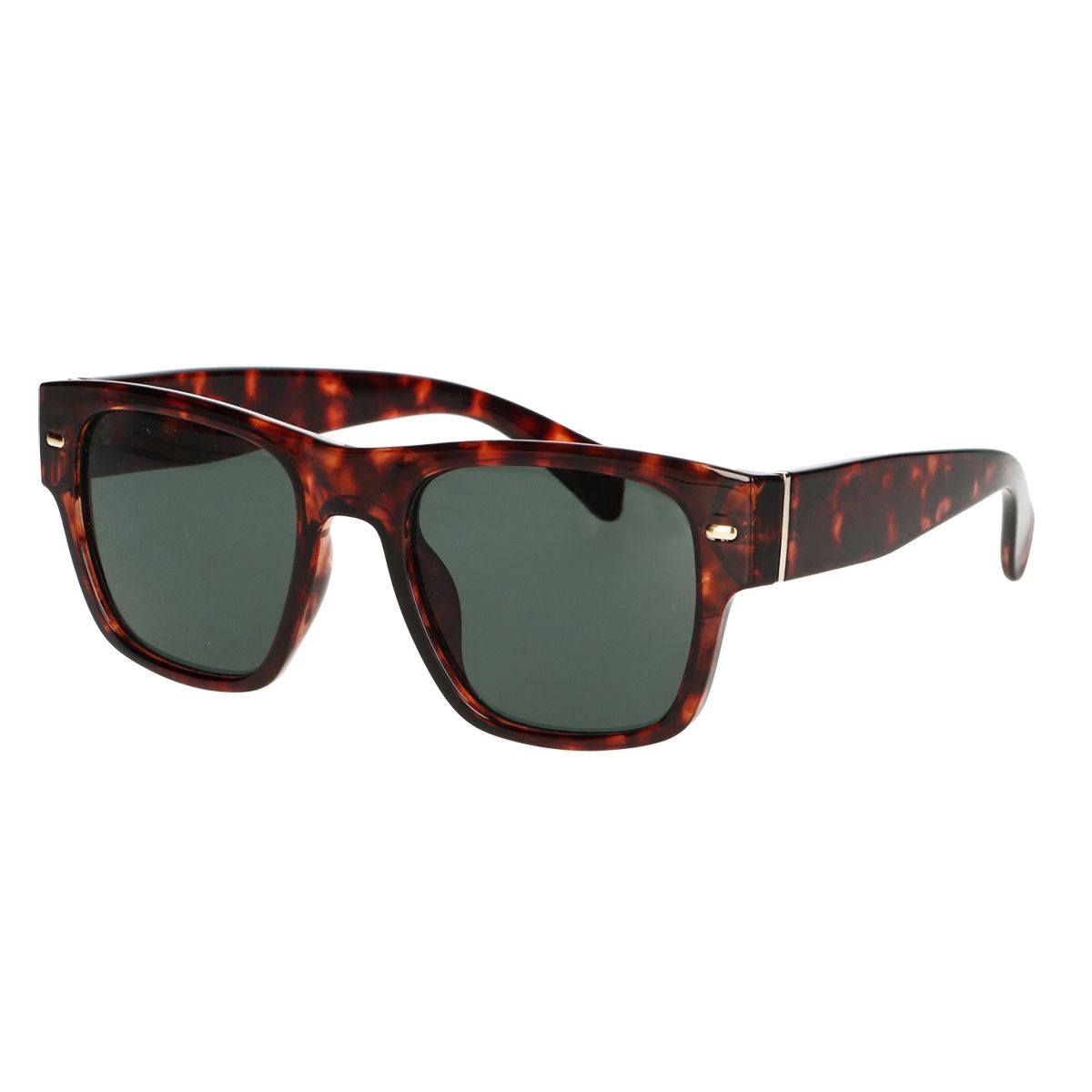 Spektrum Sonnenbrille braune Havanna breite Damen