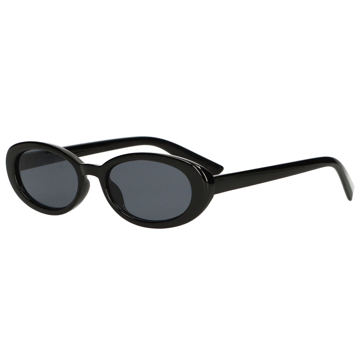 Spectrum Sonnenbrille oval schwarz Rauchglas Damen