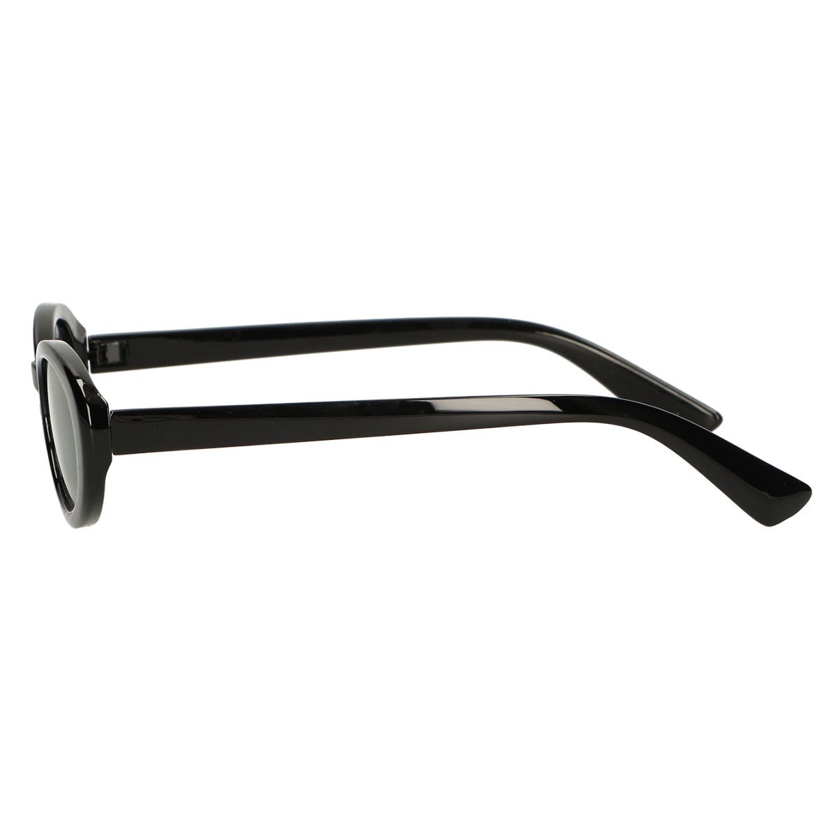 Spectrum Sonnenbrille oval schwarz Rauchglas Damen