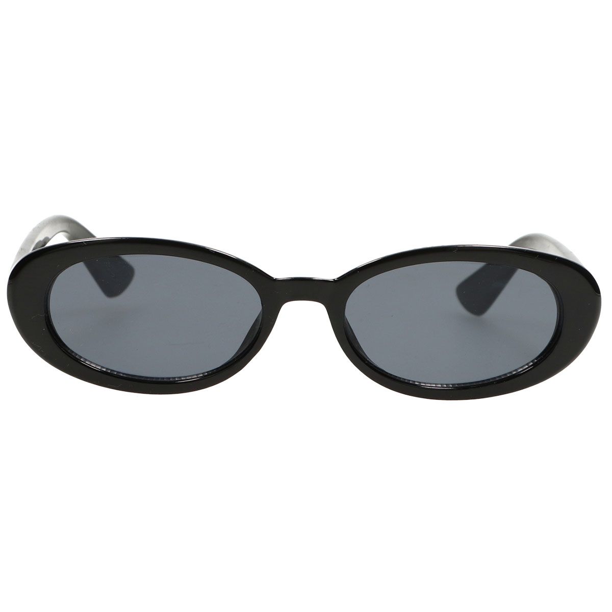 Spectrum Sonnenbrille oval schwarz Rauchglas Damen