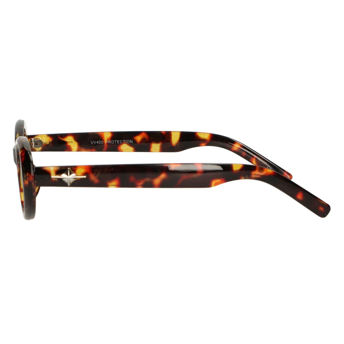 Spectrum Sonnenbrille oval havannabraunes Glas Damen