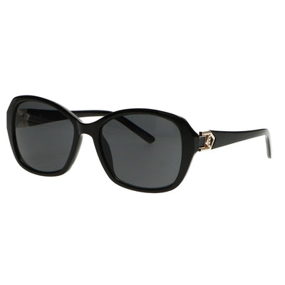 Spectrum Sonnenbrille aus schwarzem Rauchglas für Damen