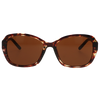 Spectrum Sonnenbrille aus havannabraunem Glas für Damen