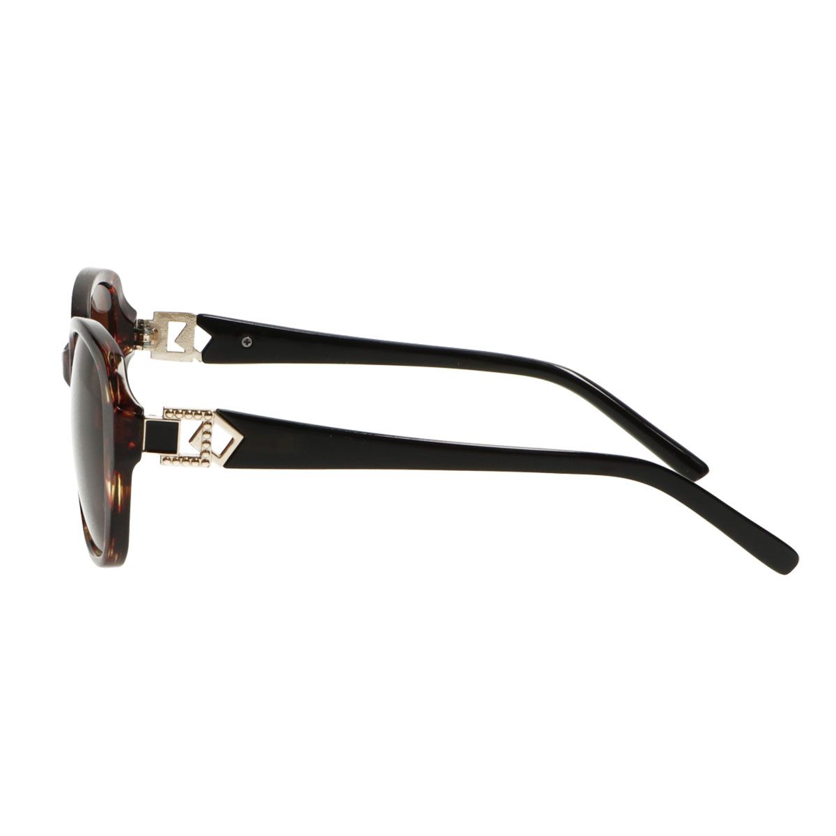 Spectrum Sonnenbrille aus havannabraunem Glas für Damen