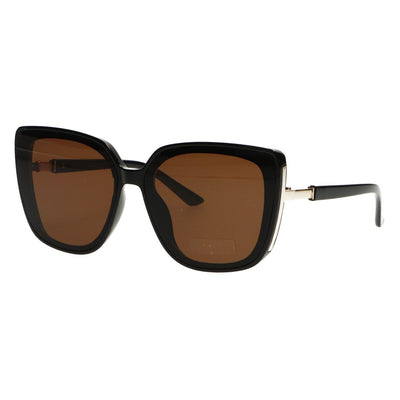 Spectrum Sonnenbrille Schmetterling braunes Glas Damen