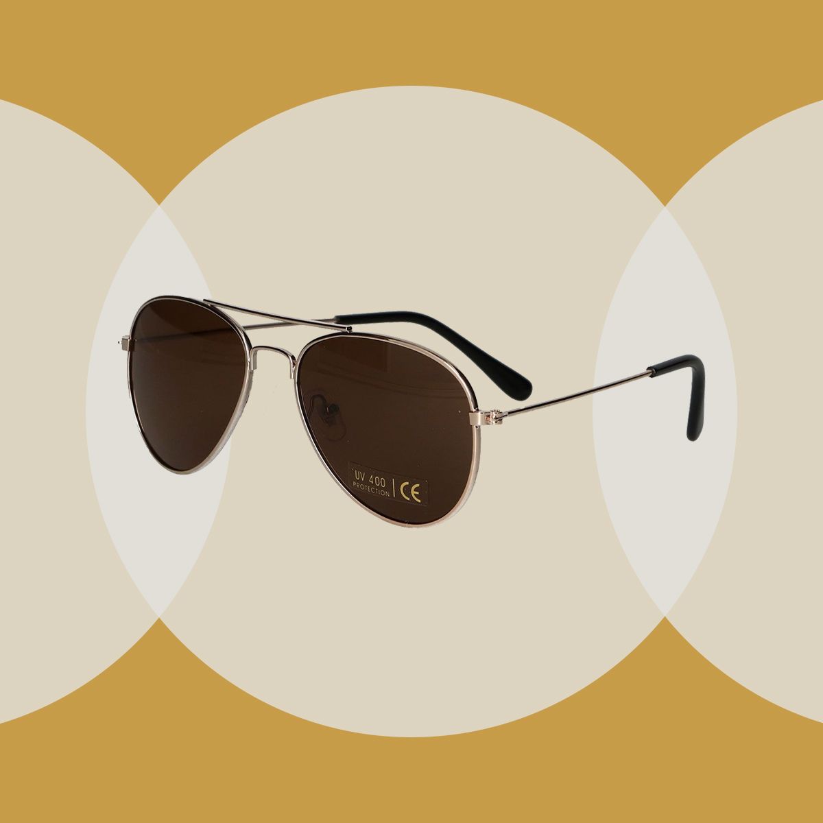 Spectrum Spectrum Sonnenbrille Pilot Gold Brown Gentlemen