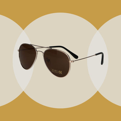 Spectrum Spectrum Sonnenbrille Pilot Gold Brown Gentlemen