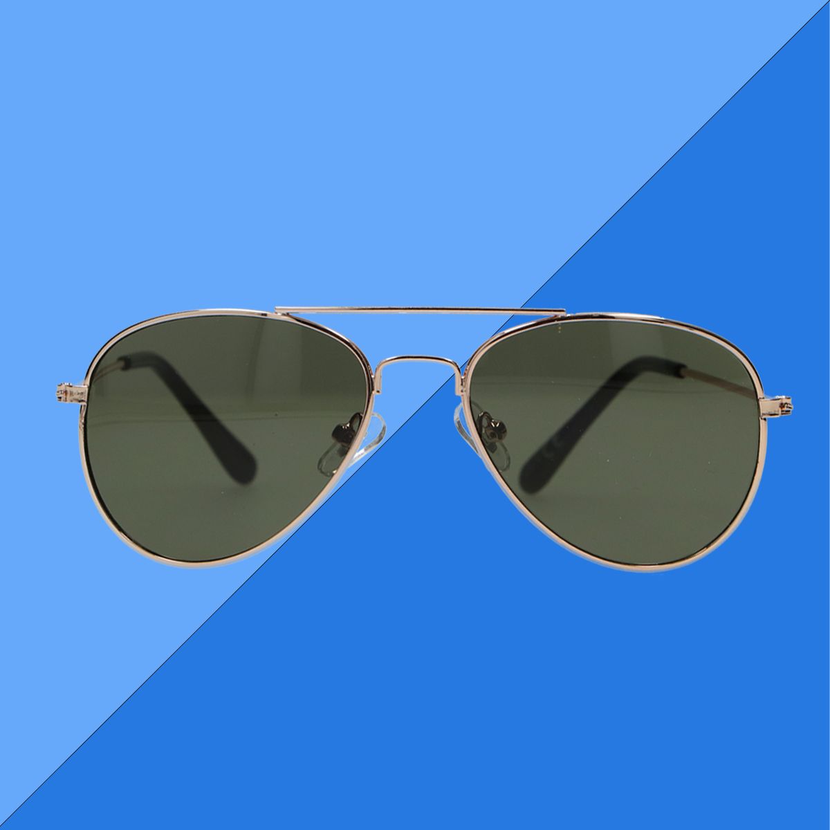 Spectrum Spectrum Sonnenbrille Pilot Gold Green Kids Kinder