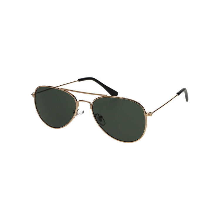 Spectrum Spectrum Sonnenbrille Pilot Gold Green Kids Kinder
