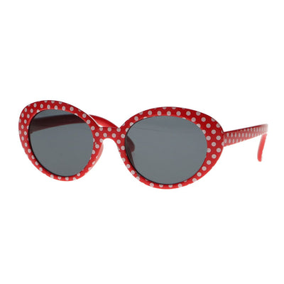 Spektrumspektrum Sonnenbrille rote Stöcke Rauchglas Mädchen
