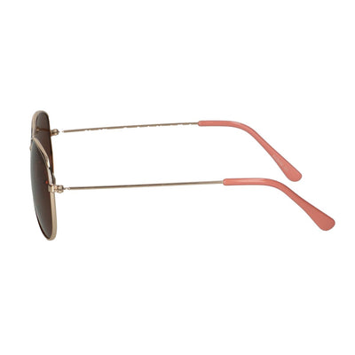 Spectrum Sonnenbrille Pilot braunes Glas rosa Mädchen