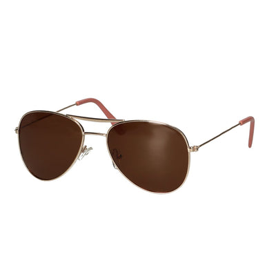 Spectrum Sonnenbrille Pilot braunes Glas rosa Mädchen