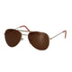 Spectrum Sonnenbrille Pilot braunes Glas rosa Mädchen