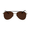 Spectrum Spectrum Sonnenbrille Pilot Gold Black Brown Männer