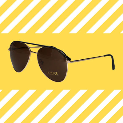 Spectrum Spectrum Sonnenbrille Pilot Gold Black Brown Männer