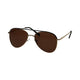 Spectrum Spectrum Sonnenbrille Pilot Gold Black Brown Männer