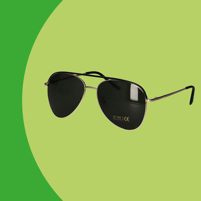 Spectrum Spectrum Sonnenbrille Pilot Gold Black Green Gentlemen