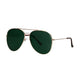 Spectrum Sonnenbrille Pilot Gold Green Glass