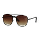 Spectrum Spectrum Sonnenbrille Flieger schwarzer brauner Glasmänner