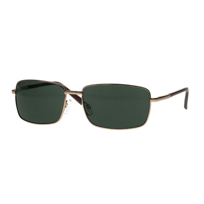 Spectrum Spectrum Sonnenbrille Gold Green Glass Männer