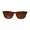 Spektrum Spektrum polarisierte Sonnenbrille Rechteck Schildkröte braune Damen