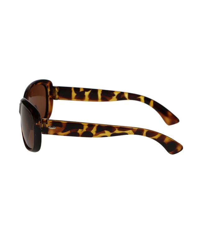 Spektrum Spektrum polarisierte Sonnenbrille Ovale Schildkröte braune Damen