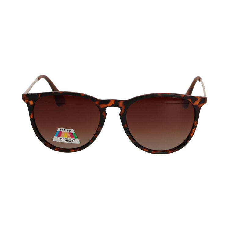 Spectrum Spectrum Polariazed Sonnenbrille um Schildkröte goldene braune Damen