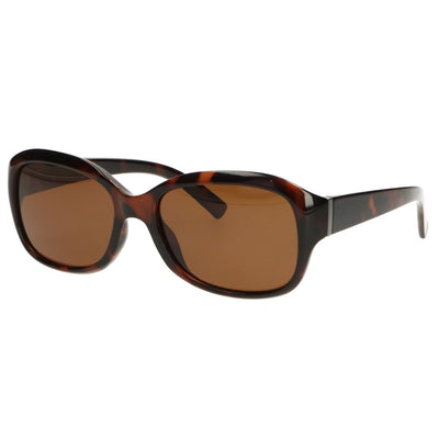 Spectrum polarisierte Sonnenbrille oval schildpattbraun Damen