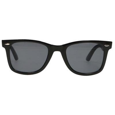 Spectrum polarisierte Sonnenbrille quadratisch schwarz getönt Herren