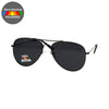 Spectrum Spectrum Polariazed Sonnenbrille Pilot schwarze graue Männer