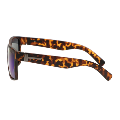 Spectrum polarisierte Sonnenbrille, quadratisch, schildkrötenblau, Unisex