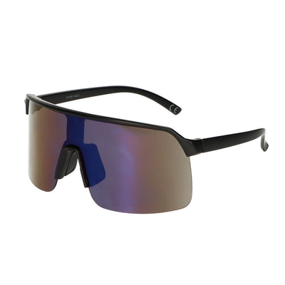 Spektrum Sonnenbrille große Sport schwarzer Beschichtungsmänner
