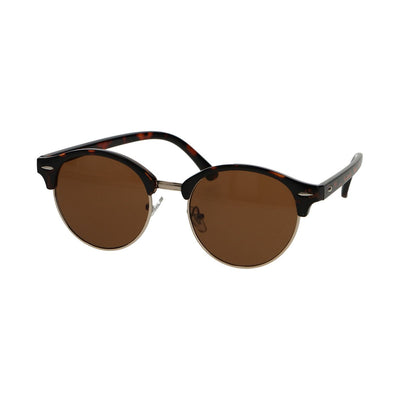 Spectrum Spectrum Sonnenbrillen Club um Havanna Gold Brown Unisex