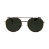 Spektrumspektrum Sonnenbrille um Rose Metal Green Unisex