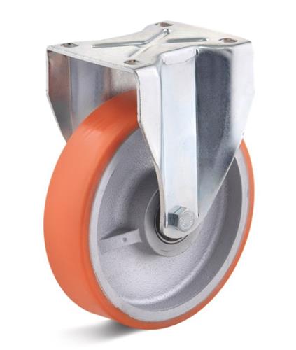 Torwegge Bockrolle Schwerlast 125x40mm
