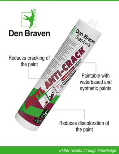 Den Braven Swallow Acryl-Dichtstoff Anti-Riss 310 ml weiß – 11615201 – 11615201