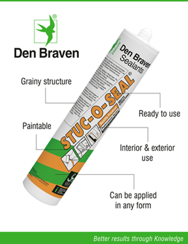 Den Braven schlucken Stuc-O-Seal 310 ml weiß – 10114401 – 10114401