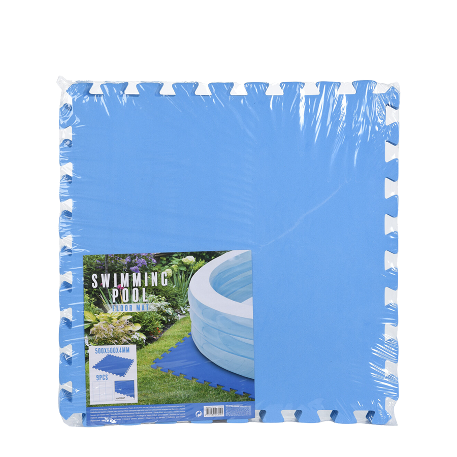 Swimmingpool -Leges, 50x50 cm (9 Stücke)