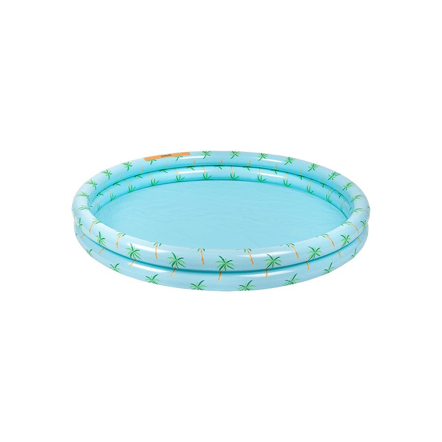 Palm Paradise | Blaues Baby -Schwimmbad Ø 100 cm