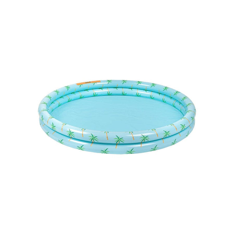 Palm Paradise | Blaues Baby -Schwimmbad Ø 100 cm