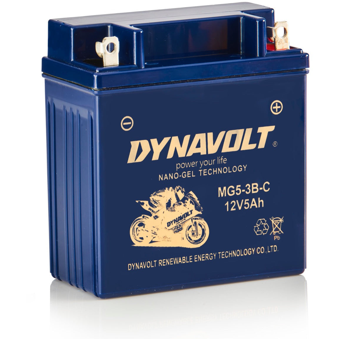 Dynavolt-Batterie MG5-3B-C (YB5L-B)