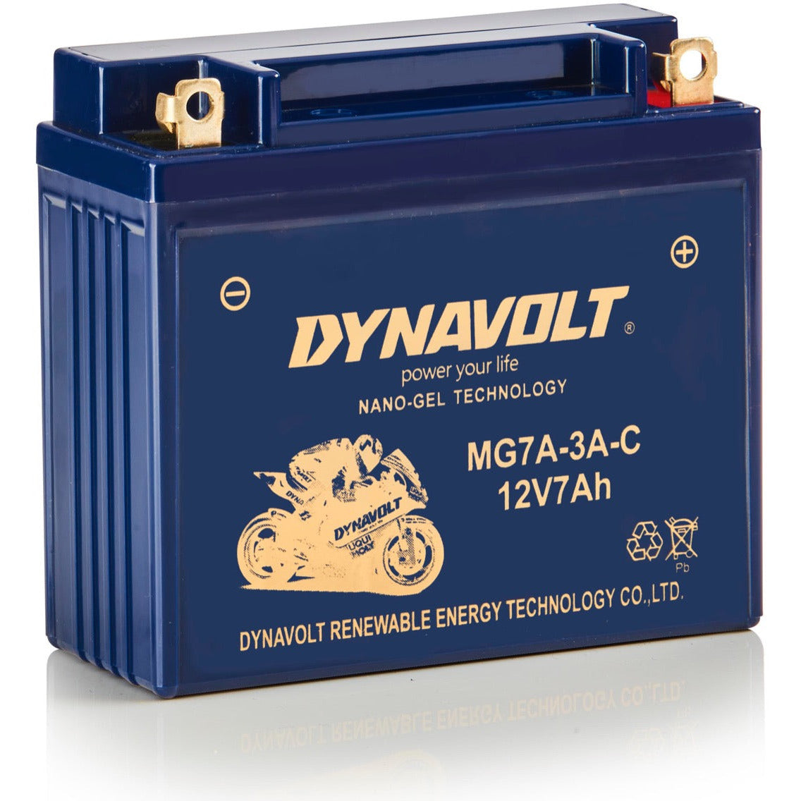 Dynavolt Battery MG7A-3A-C (YB7L-B)