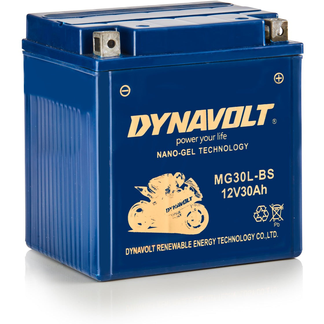 Dynavolt Battery MG30L-BS (YTX30L-BS)