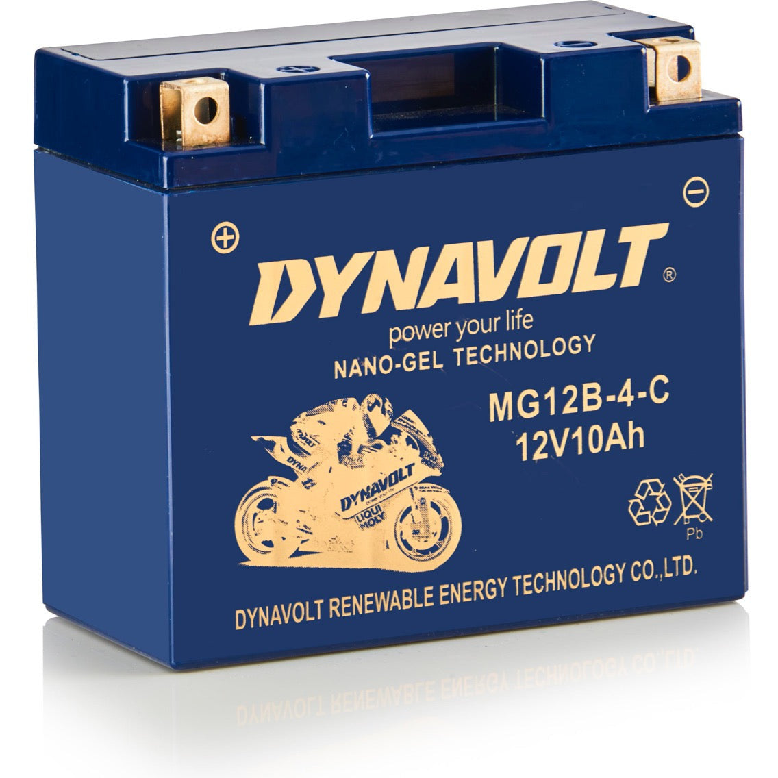 Dynavolt-Batterie MG12B-4-C (YT12B-4)