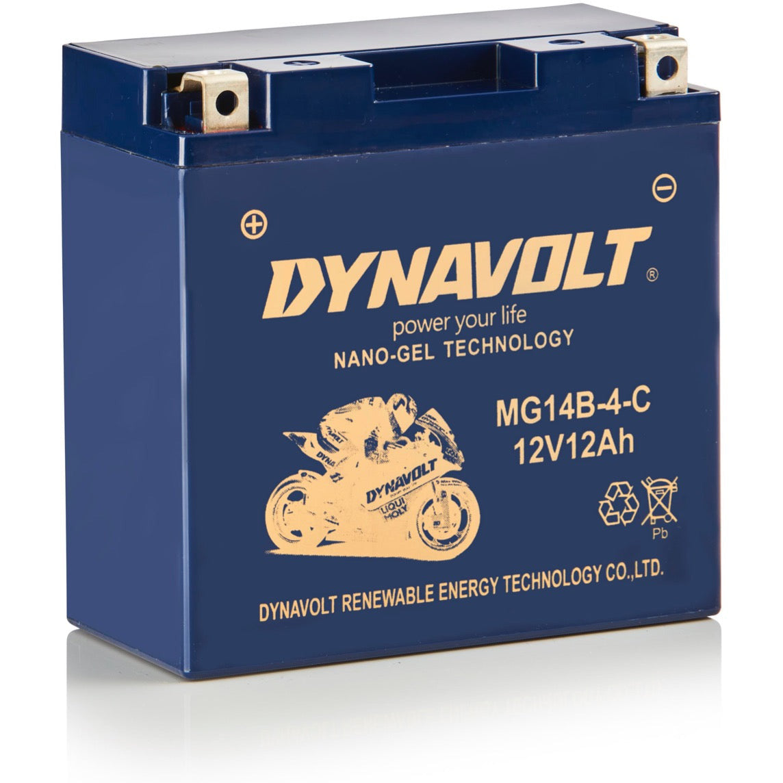 Dynavolt Batterie MG14B-4-C (YT14-B4)