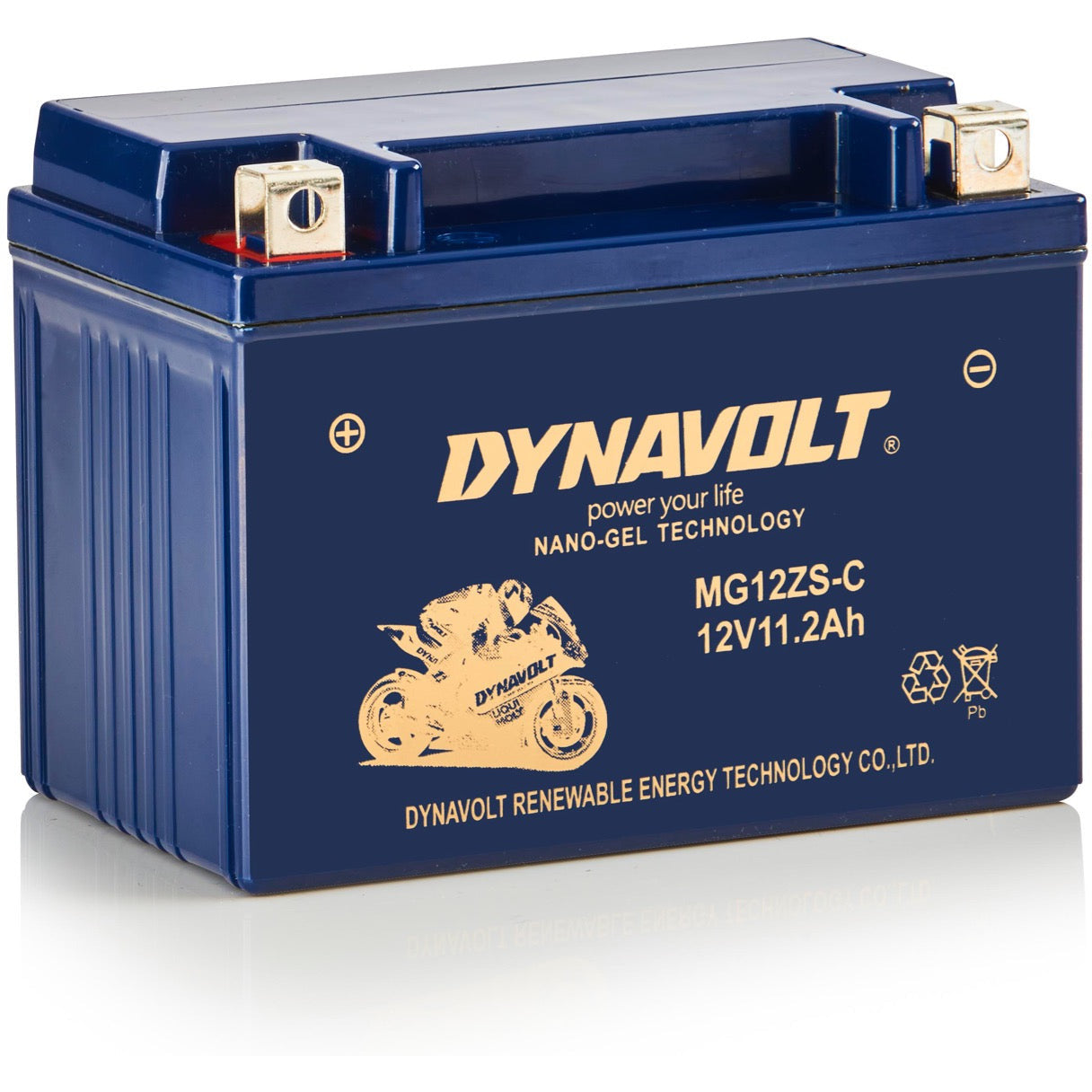 Dynavolt-Batterie MG12ZS-C (YT12ZS)