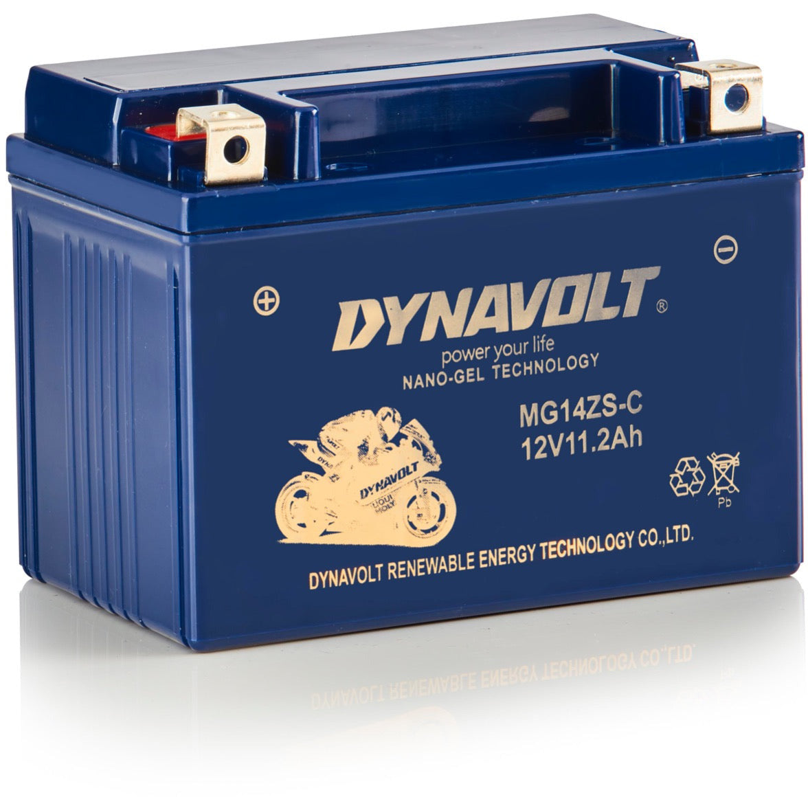 Dynavolt Batterie MG14ZS-C (YTZ14-S)