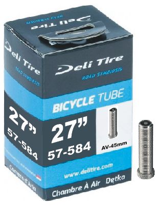 Deli Tire Schlauch SV19 27 Zoll 27,5 x 1,75/2,125 47/57-584 mit 45 mm